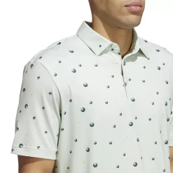 Men's adidas Ultimate365 Printed Polo -Active & Workout Clothes Store 5544143 ALT4