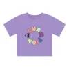 Girls 7-16 Champion® Big Bubble Circle Graphic Boxy Tee -Active & Workout Clothes Store 5547523 Lilac