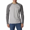 Men's Columbia Thistletown Hills™ Raglan Tee -Active & Workout Clothes Store 5550649 Columbia Gray Heather