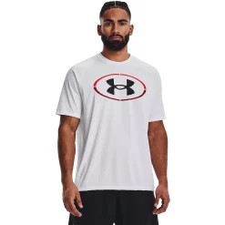 Men's Under Armour Tech 2.0 Lock Up Tee 12 Men's Under Armour Tech 2.0 Lock Up Tee -Active & Workout Clothes Store 5552242 White