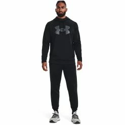 Men's Under Armour Big Logo Fleece Hoodie -Active & Workout Clothes Store 5552402 ALT2