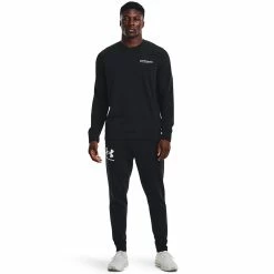 Men's Under Armour Rival Terry Crew Sweatshirt -Active & Workout Clothes Store 5552461 ALT2