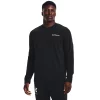 Men's Under Armour Rival Terry Crew Sweatshirt -Active & Workout Clothes Store 5552461 Black