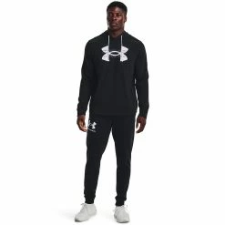 Men's Under Armour Rival Terry Logo Hoodie -Active & Workout Clothes Store 5552525 ALT2