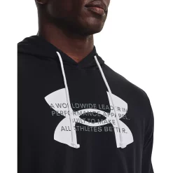 Men's Under Armour Rival Terry Logo Hoodie -Active & Workout Clothes Store 5552525 ALT3