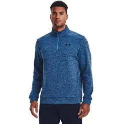 Men's Under Armour 1/4-Zip Fleece Pullover -Active & Workout Clothes Store 5552825 Chicago Blue