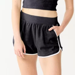 Juniors' SO® Towel Terry Dolphin Shorts 12 Juniors' SO® Towel Terry Dolphin Shorts -Active & Workout Clothes Store 5554414 Blueberry Skin