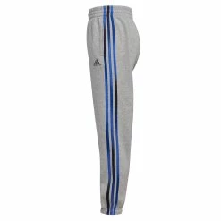Boys 8-20 adidas Game Fade 3-Stripe Fleece Joggers -Active & Workout Clothes Store 5555154 Gry Heathr