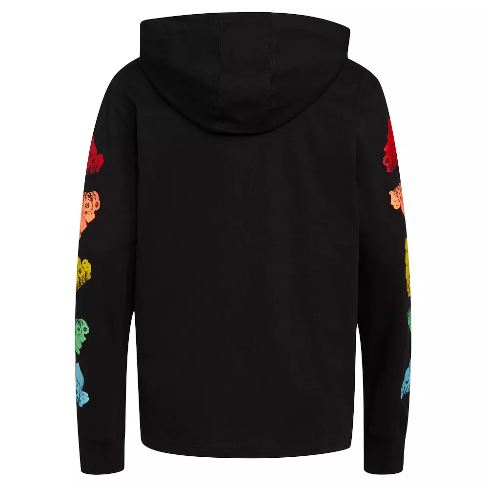 Boys 8-20 adidas Badge of Sport Hooded Tee 6 Boys 8-20 adidas Badge of Sport Hooded Tee - Image 4