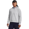 Women's Under Armour Rival Fleece Colorblock Hoodie -Active & Workout Clothes Store 5556876 Halo Gray Heather