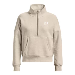 Women's Under Armour Rival Fleece 1/2-Zip Pullover -Active & Workout Clothes Store 5556990 ALT4