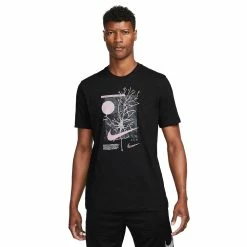 Men's Nike Dri-FIT Wild Clash Training Tee 10 Men's Nike Dri-FIT Wild Clash Training Tee -Active & Workout Clothes Store 5557340 Black