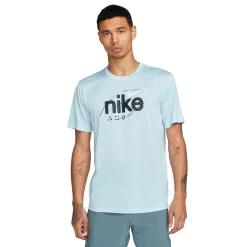 Men's Nike Dri-FIT Wild Clash Training Tee -Active & Workout Clothes Store 5557345 Celestine Blue
