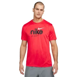 Men's Nike Dri-FIT Wild Clash Training Tee -Active & Workout Clothes Store 5557345 Light Crimson