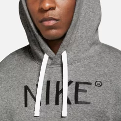 Men's Nike Brushed Back Fleece Pullover Hoodie -Active & Workout Clothes Store 5557410 ALT2