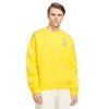 Men's Nike Fleece Crew Sweatshirt -Active & Workout Clothes Store 5557445 Yellow Strike
