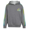 Boys 8-20 adidas Game Fade Fleece Hoodie -Active & Workout Clothes Store 5558652 Char Grey