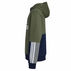 Boys 8-20 adidas Colorblock Fleece Hoodie -Active & Workout Clothes Store 5558719 ALT2