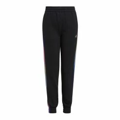 Girls 7-16 adidas 3 Stripe Joggers -Active & Workout Clothes Store 5559371 Black
