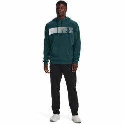 Big & Tall Under Armour Rival Fleece Graphic Hoodie -Active & Workout Clothes Store 5564228 ALT2