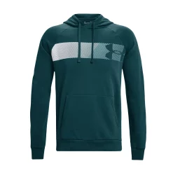 Big & Tall Under Armour Rival Fleece Graphic Hoodie -Active & Workout Clothes Store 5564228 ALT4