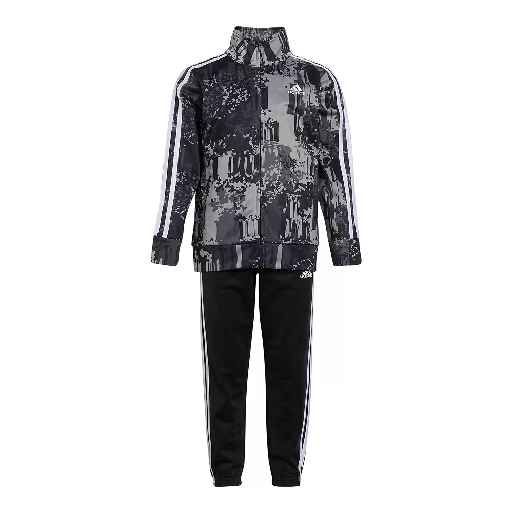 Toddler Boy adidas Camo Track Jacket & 3-Stripe Jogger Pants Set 4 Toddler Boy adidas Camo Track Jacket & 3-Stripe Jogger Pants Set - Image 2