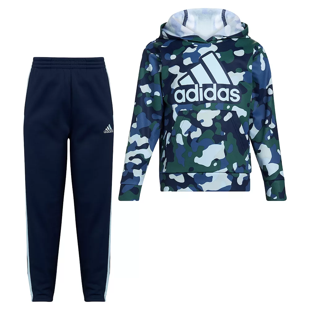 Toddler Boy adidas Camo Badge of Sport Graphic Hoodie & Jogger Pants Set 3 Toddler Boy adidas Camo Badge of Sport Graphic Hoodie & Jogger Pants Set