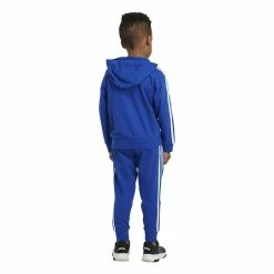 Boys 4-7 adidas French Terry Logo Graphic Hoodie & Jogger Pants Set -Active & Workout Clothes Store 5565367 ALT4