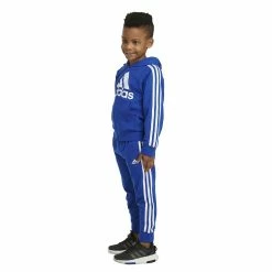 Boys 4-7 adidas French Terry Logo Graphic Hoodie & Jogger Pants Set -Active & Workout Clothes Store 5565367 ALT5