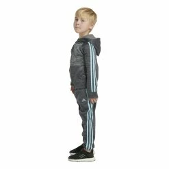 Boys 4-7 adidas Melange Fleece 3-Stripe Raglan Hoodie & Jogger Pants Set 14 Boys 4-7 adidas Melange Fleece 3-Stripe Raglan Hoodie & Jogger Pants Set -Active & Workout Clothes Store 5565370 ALT5