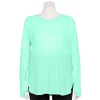 Plus Size Tek Gear® Long Sleeve Tunic 1 Plus Size Tek Gear® Long Sleeve Tunic -Active & Workout Clothes Store 5567838 Shy Green