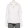 Plus Size Tek Gear® Hooded Mixed-Media Jacket -Active & Workout Clothes Store 5567937 White