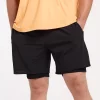 Big & Tall FLX Lined Running Shorts -Active & Workout Clothes Store 5570548 Mineral Black