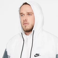 Big & Tall Nike Windrunner Hooded Jacket -Active & Workout Clothes Store 5570654 ALT3