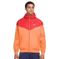 Big & Tall Nike Windrunner Hooded Jacket -Active & Workout Clothes Store 5570654 Orange Trance