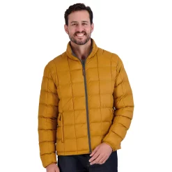 Men's ZeroXposur Luke Box Quilted Puffer Jacket -Active & Workout Clothes Store 5570834 Copper