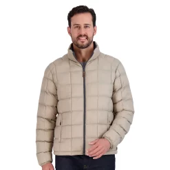 Men's ZeroXposur Luke Box Quilted Puffer Jacket -Active & Workout Clothes Store 5570834 Oak