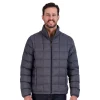 Men's ZeroXposur Luke Box Quilted Puffer Jacket -Active & Workout Clothes Store 5570834 Slate