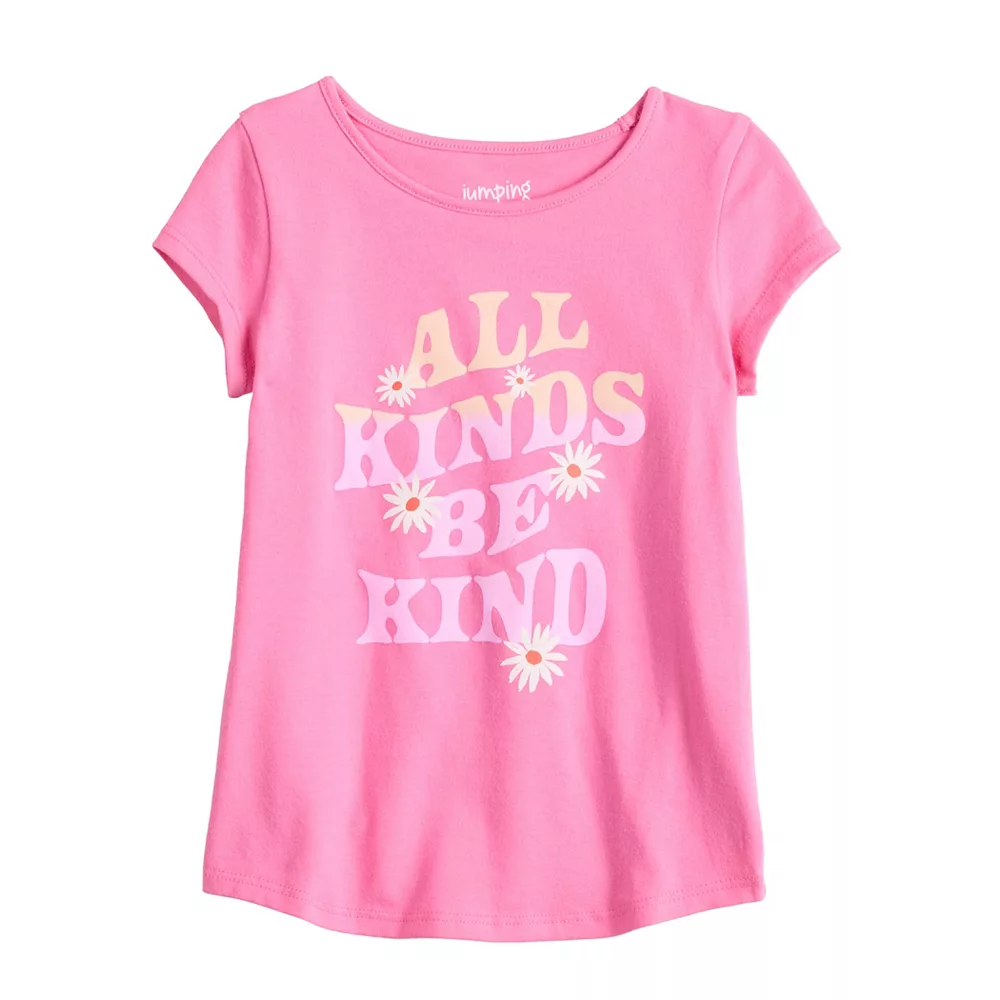 Girls 4-12 Jumping Beans® Physical Adaptive Double-Layer Tee 5 Girls 4-12 Jumping Beans® Physical Adaptive Double-Layer Tee - Image 3