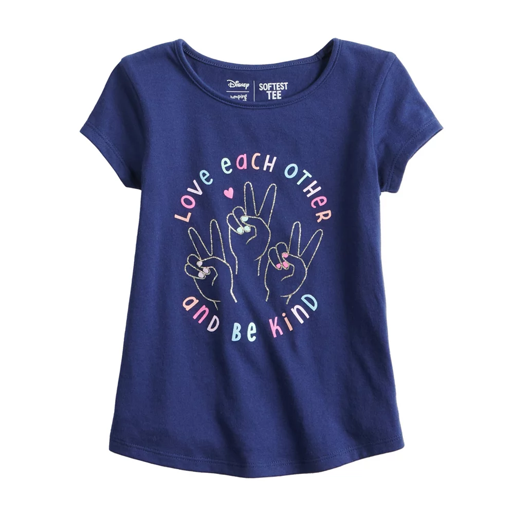 Girls 4-12 Jumping Beans® Physical Adaptive Double-Layer Tee 3 Girls 4-12 Jumping Beans® Physical Adaptive Double-Layer Tee