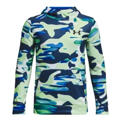 Boys 8-20 Under Armour Camo Fleece Hoodie -Active & Workout Clothes Store 5574211 Versa Blue
