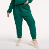 Plus Size FLX Paperbag High-Waisted Sweatpants -Active & Workout Clothes Store 5581569 Vintage Moss