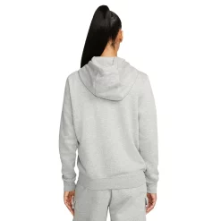 Women's Nike Sportswear Club Fleece Full-Zip Hoodie -Active & Workout Clothes Store 5583236 ALT