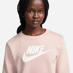 Women's Nike Sportswear Club Fleece Crewneck Sweatshirt -Active & Workout Clothes Store 5583707 ALT2