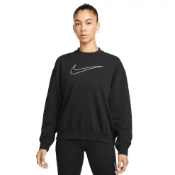 Women's Nike Dri-FIT Get Fit Crewneck Sweatshirt 16 Women's Nike Dri-FIT Get Fit Crewneck Sweatshirt -Active & Workout Clothes Store 5584747 Black