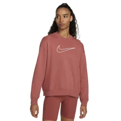 Women's Nike Dri-FIT Get Fit Crewneck Sweatshirt 17 Women's Nike Dri-FIT Get Fit Crewneck Sweatshirt -Active & Workout Clothes Store 5584747 Canyon Rust