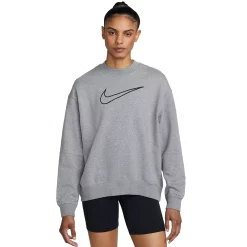 Women's Nike Dri-FIT Get Fit Crewneck Sweatshirt 14 Women's Nike Dri-FIT Get Fit Crewneck Sweatshirt -Active & Workout Clothes Store 5584747 Carbon Heather