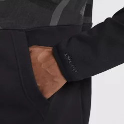 Big & Tall Nike Dri-FIT Fleece Full-Zip Fitness Hoodie -Active & Workout Clothes Store 5591300 ALT4