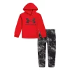 Baby Boys Under Armour Splice Logo Fleece Crewneck And Camo Joggers Set -Active & Workout Clothes Store 5592547