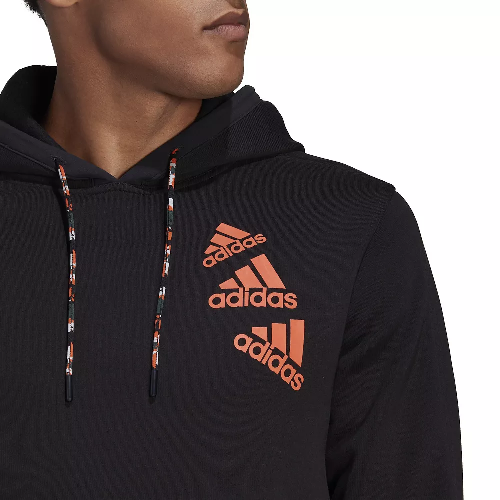 Men's adidas Essentials BrandLove Fleece Hoodie 8 Men's adidas Essentials BrandLove Fleece Hoodie - Image 6